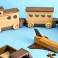 Where are wooden toys made?