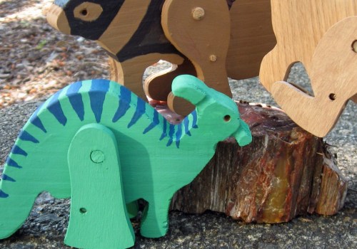 How are wooden toys printed?