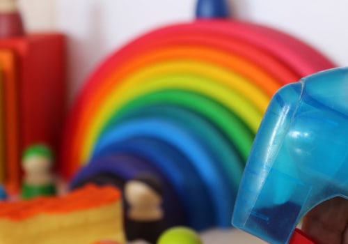 Can wooden toys be disinfected?