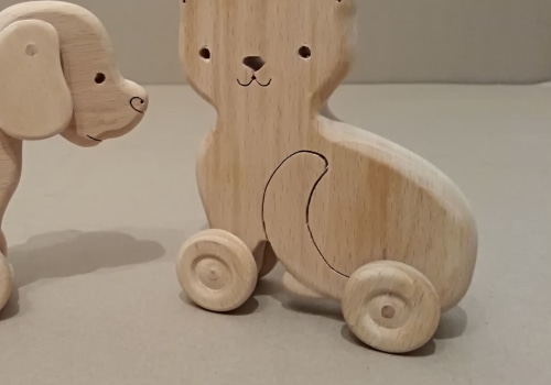Can puppies have wooden toys?